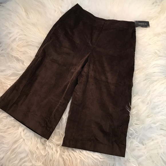 Lafayette 148 New York Kenmare Velvet Culotte - Picture 2 of 6